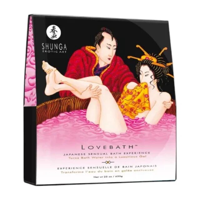 SHUNGA Perle de baie - LOVEBATH Fructul Dragonului 650 g