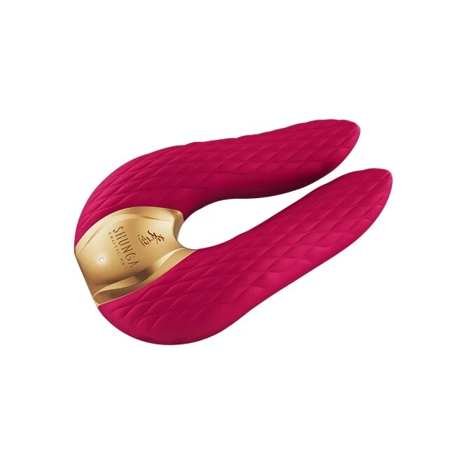 SHUNGA Vibrator - Aiko pentru clitoris 10 functii de vibratie Raspberry 10.8 cm