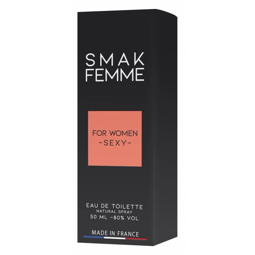 SMAK Parfum cu feromoni RUF Femme pentru femei conține feromoni activi cu note citrice chihlimbar și accente lemnoase 50 ml