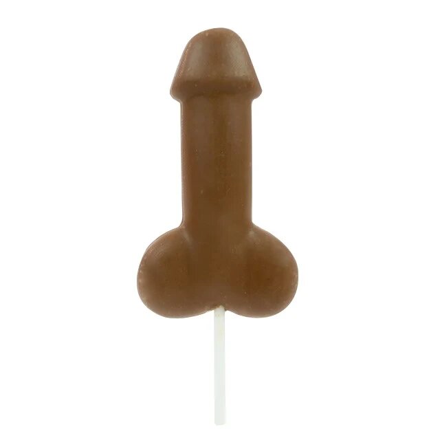 Spencer & Fleetwood Acadea Dick on a Stick Milk Chocolate cu gust delicios de ciocolată cu lapte culoare maro