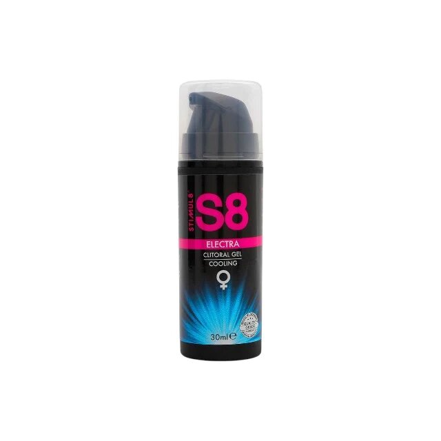 STIMUL8 S8 Gel intim S8 Electra Clitoral pentru stimulare clitoris și orgasm intens cu efect de răcire 30 ml