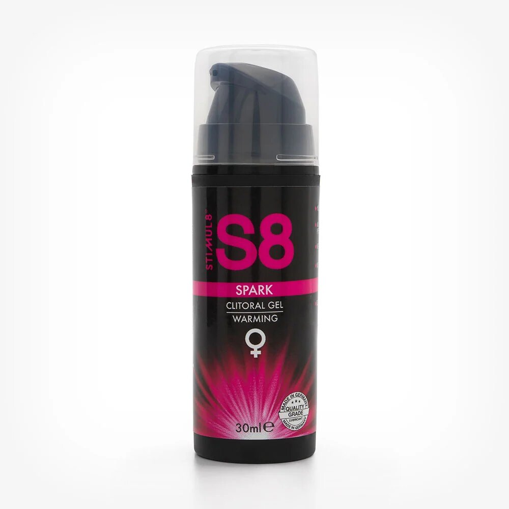 STIMUL8 S8 Gel S8 SPARK Clitorial pentru orgasm intens si stimularea clitorisului cu efect de incalzire 30 ml