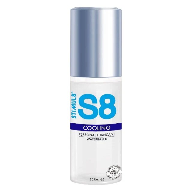 STIMUL8 S8 Lubrifiant pe bază de apă S8 Cooling Personal Lubricant cu efect de răcire fără parabeni 125 ml