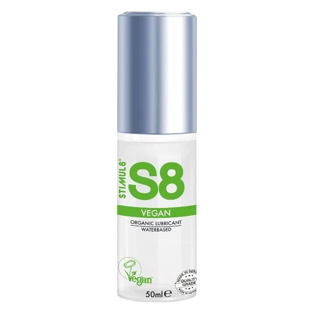 STIMUL8 S8 Lubrifiant pe bază de apă S8 Vegan Organic Lubricant efect de durată fără parabeni 50 ml