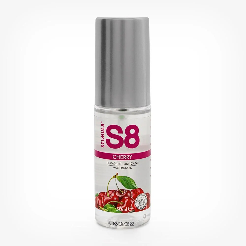 STIMUL8 S8 Lubrifiant S8 Lube Cherry cu aroma de cirese pe baza de apa 50 ml