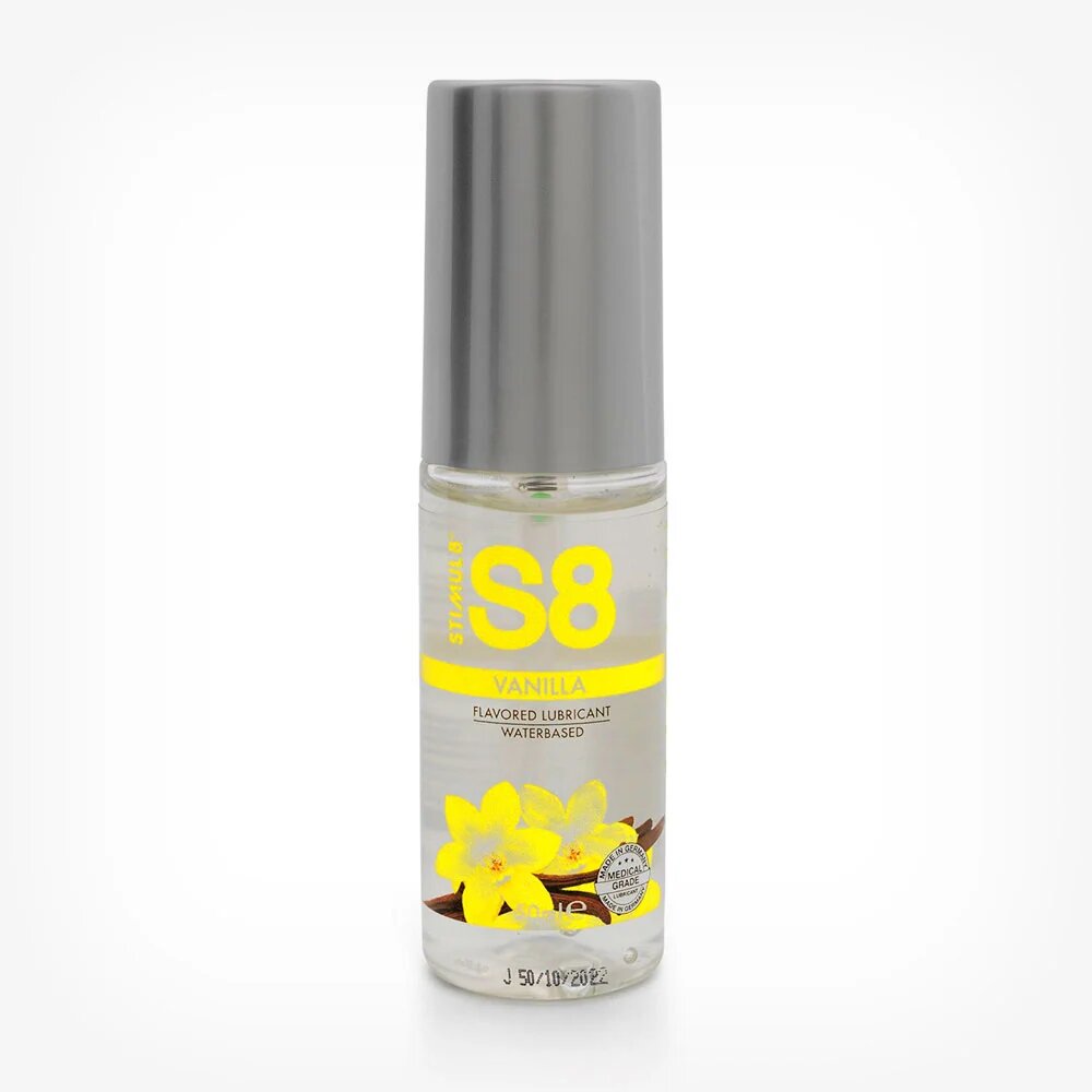 STIMUL8 S8 Lubrifiant S8 Lube Vanilla cu aroma de vanilie pe baza de apa 50 ml