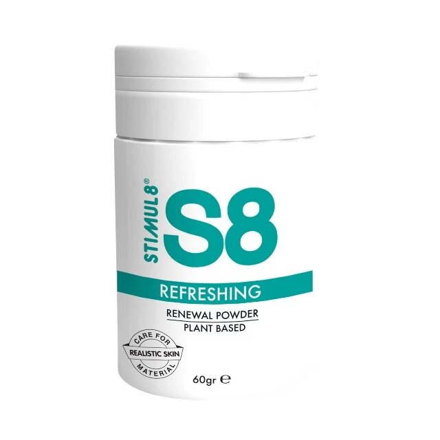 STIMUL8 S8 Pudra S8 - Refreshing pentru intretinerea jucariilor sexuale60 gr