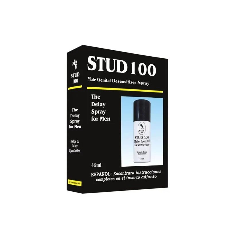 STUD Spray concentrat 100 Black pentru întârzierea ejaculării 12 ml (cca 120 pulverizări)