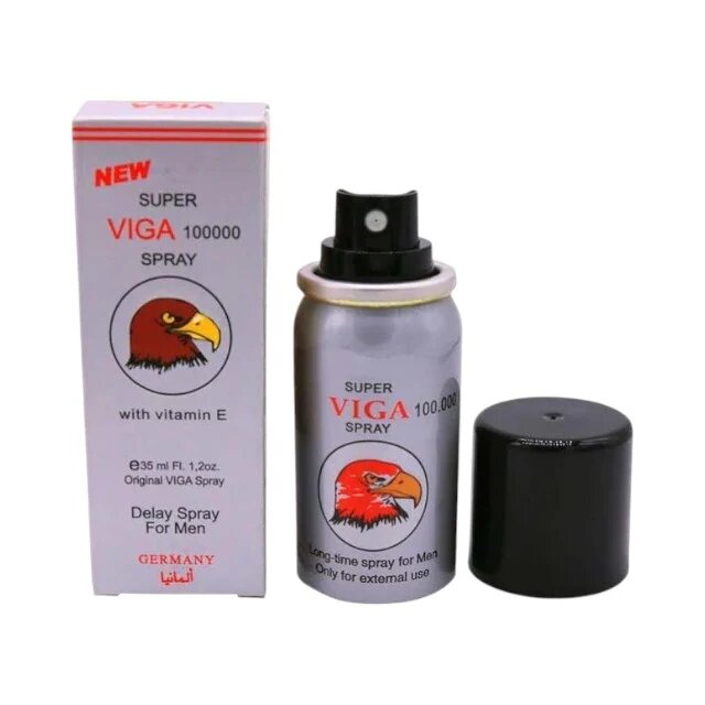 SUPER VIGA Spray 100000 Delay Spray for Men pentru întârzierea ejaculării cu vitamina E 45 ml