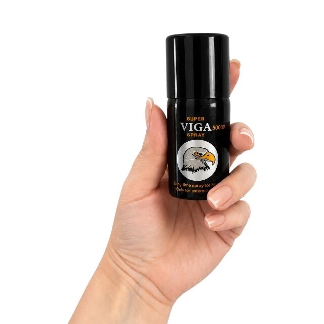 SUPER VIGA Spray 50000 Long Time Spray for Men pentru întârzierea ejaculării cu vitamina E 45 ml