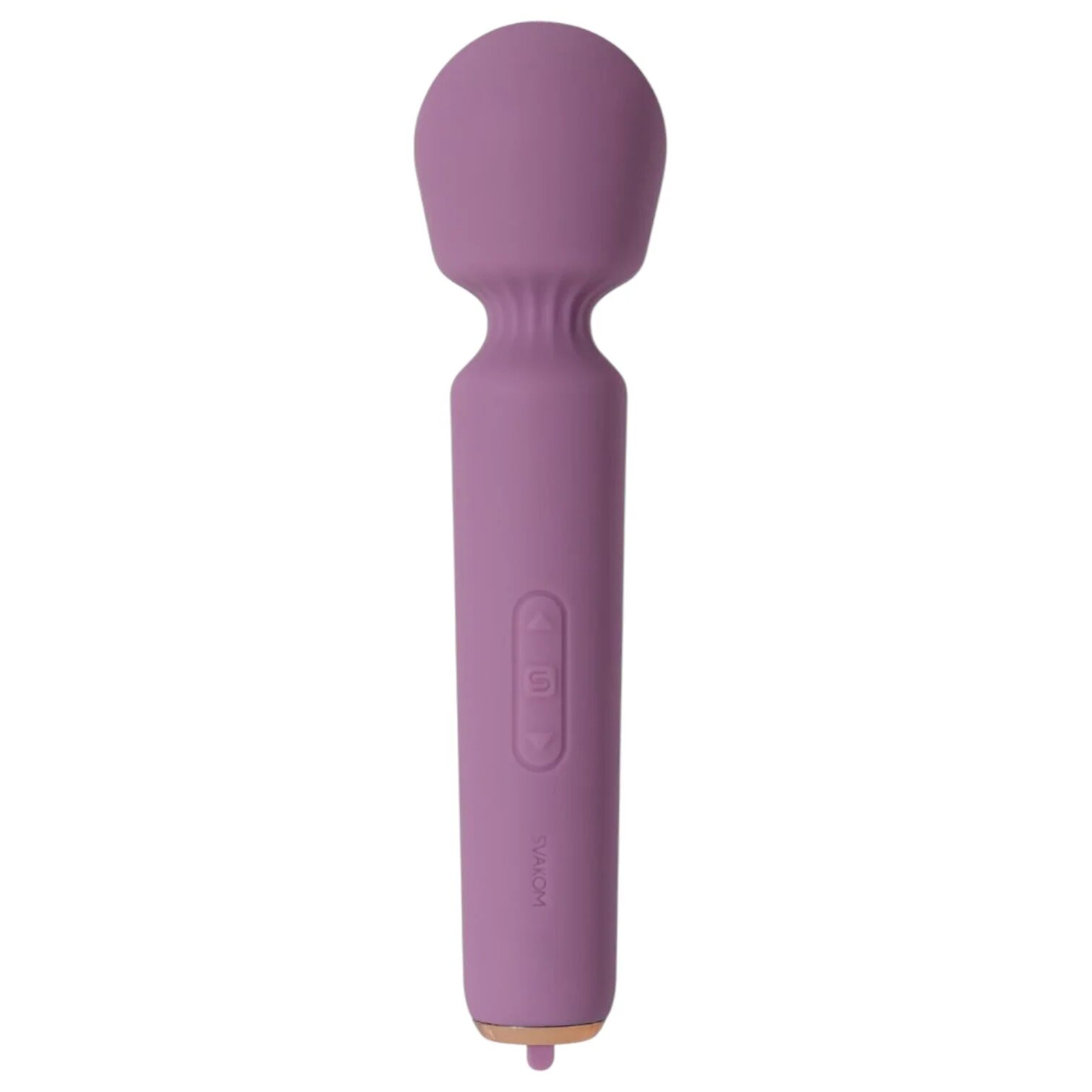 SVAKOM Aparat de masaj interactiv Mini Emma Neo vibrator wand cu 6 funcții de vibrație control prin aplicație mov
