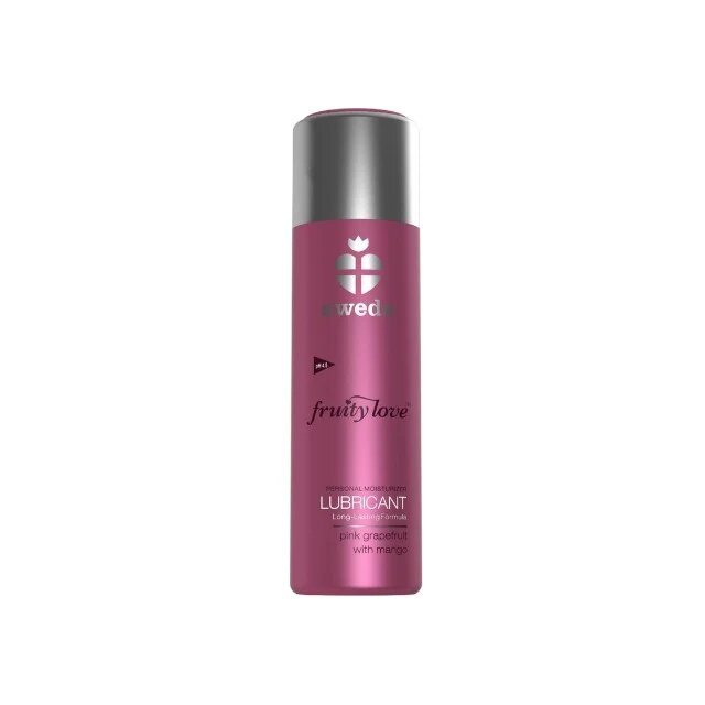 SWEDE Lubrifiant cu aromă Fruity Love Lubricant pe bază de apă aromă de grepfrut și mango 50 ml (roz)