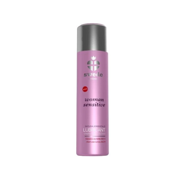 SWEDE Lubrifiant Original Woman Sensitive pe bază de apă cu mușețel și aloe vera efect hidratant și antiinflamator 60 ml