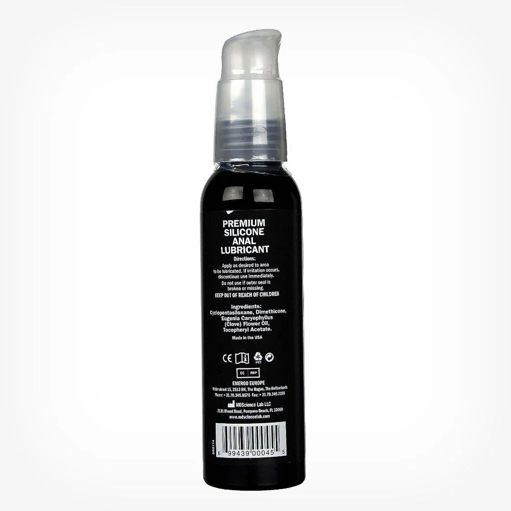 Swiss Navy Lubrifiant anal Premium Anal pe bază de silicon cu ulei de cuișoare pentru relaxare 237 ml