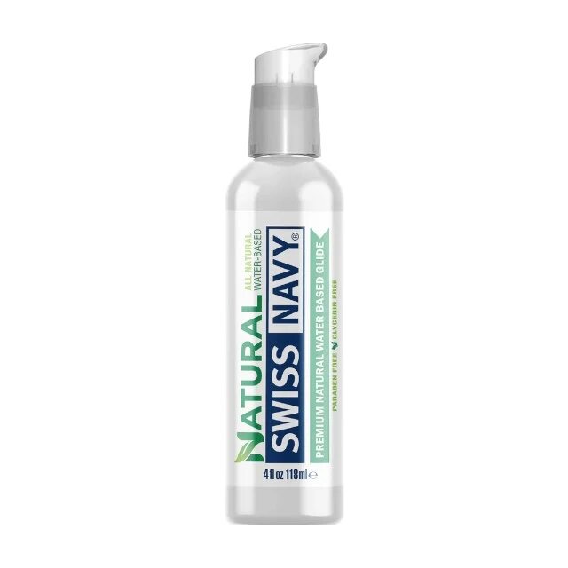 Swiss Navy Lubrifiant Natural pe bază de apă formulă naturală potrivită pentru pielea sensibilă aromă de aloe vera 118 ml