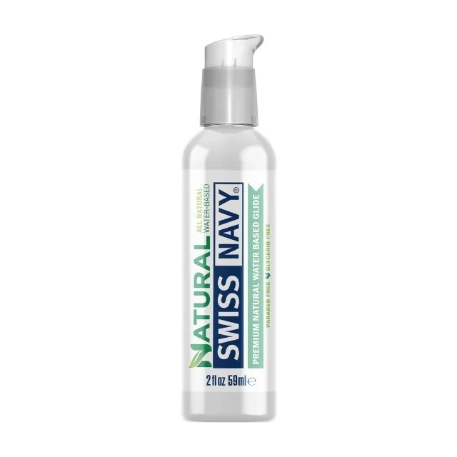 Swiss Navy Lubrifiant Natural pe bază de apă formulă naturală potrivită pentru pielea sensibilă aromă de aloe vera 59 ml