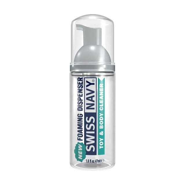 Swiss Navy Spumă de igienizare Toy and Body Cleaner pentru corp și jucării erotice cu miros de lavandă 47 ml