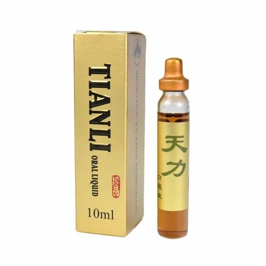Tianli Set fiole Original soluție orală pentru potență și erecții puternice 6 fiole