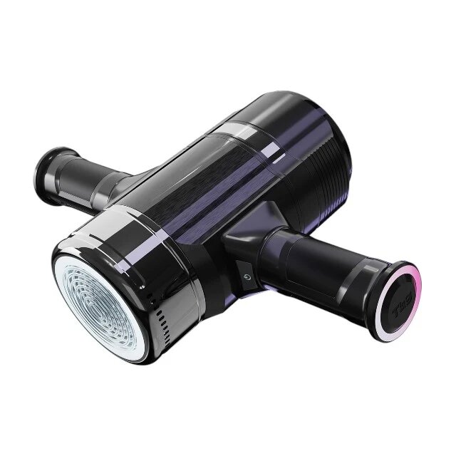 TINGON Masturbator inovator M1 control prin aplicație cu 3 funcții de rotație 3 viteze telescopice rezistent la apă negru
