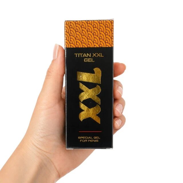 TITAN GEL Gel TITAN XXL Special Gel for Penis pentru mărirea penisului erecții puternice cu efect hidratant 50 ml