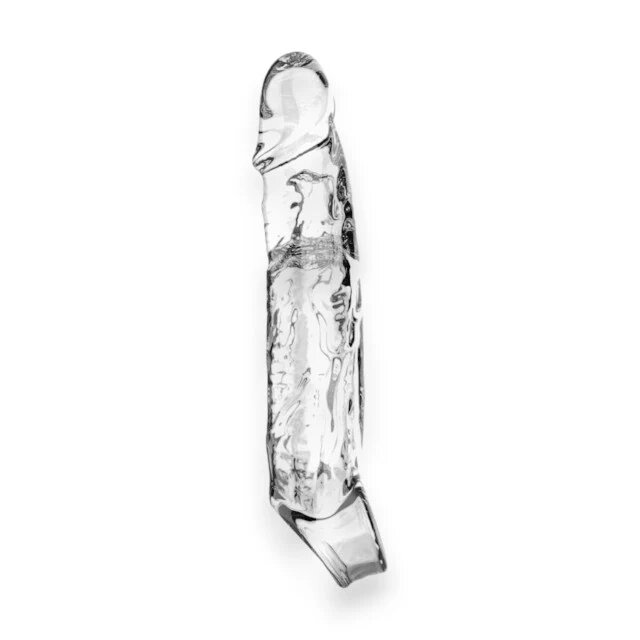 TOY JOY Manșon realist Get Real by lungime 19 cm din material moale TPE transparent