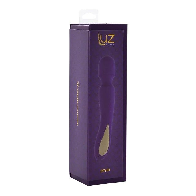 TOY JOY Aparat de masaj - LuzZenith pentru corp si zonele intime 12 functii de vibratie 23 cm mov