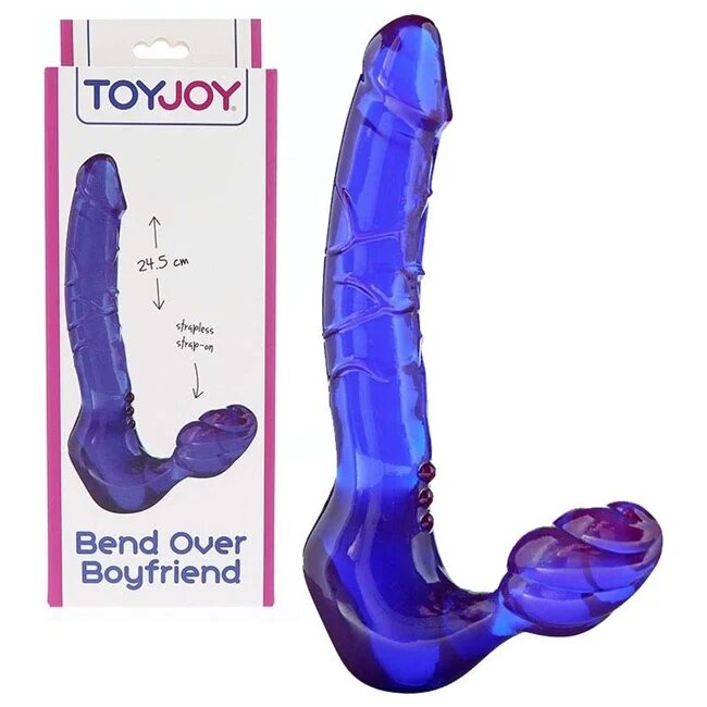 TOY JOY Dildo - BEND OVER BOYFRIEND Strap-On fără ham 24.5cm