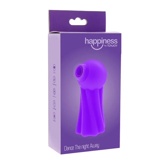 TOY JOY Jucarie sexuala Toy Joy - Dance The Night Away 7 trepte de vibrare mov rezistent la apa