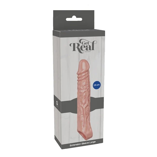 TOY JOY Manson pentru penis - Get Real culoarea pielii 19 cm