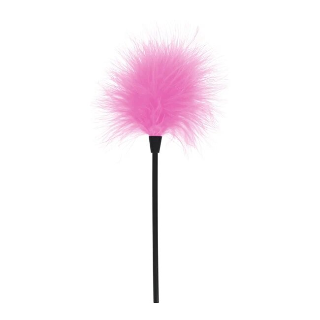 TOY JOY Puf de gadilat - Basics Sexy Feather Tickler roz