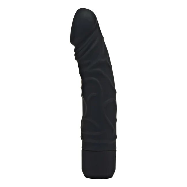 TOY JOY Vibrator Get Real Classic Original Vibrator Black 7 funcții de vibrație rezistent la apă lungime 20.1 cm culoare negru