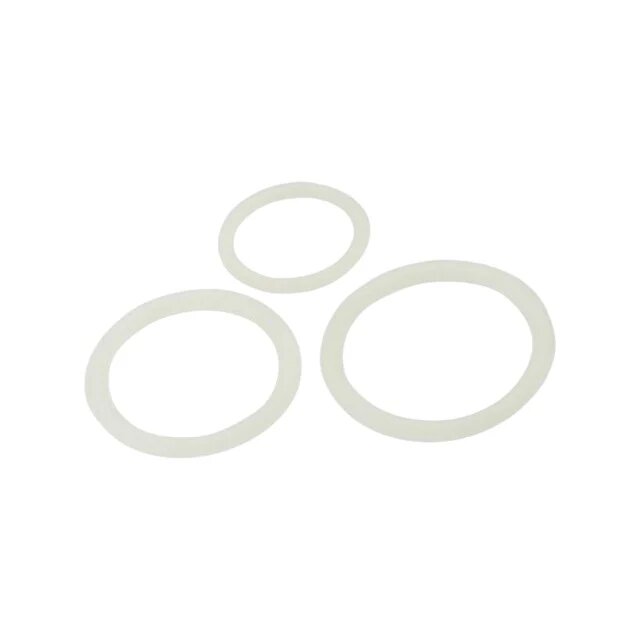 TOYZ4LOVERS Set 3 inele pentru penis Silicone Cock din silicon premium pentru erecții de durată culoare alb (00802830)