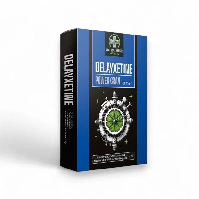 ULTRA HERB Granule afrodisiace MEDICAL Delayxetine Power Gran pentru întârzierea ejaculării aromă tuttti-frutti 7 plicuri