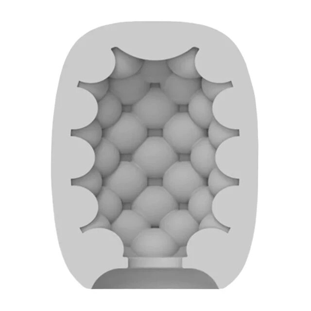 VIBEGGS Masturbator 2 în 1 Blow Misty efect autolubrifiant vibrator bullet inclus utilizat și ca stimulator clitoris gri