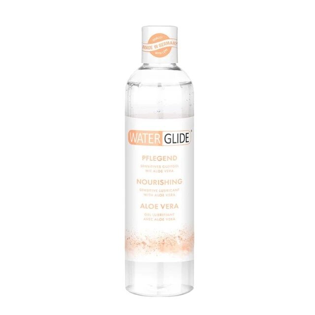 WATERGLIDE Lubrifiant gel - Nourishing cu aloe vera foarte alunecos pe baza de apa 300 ml