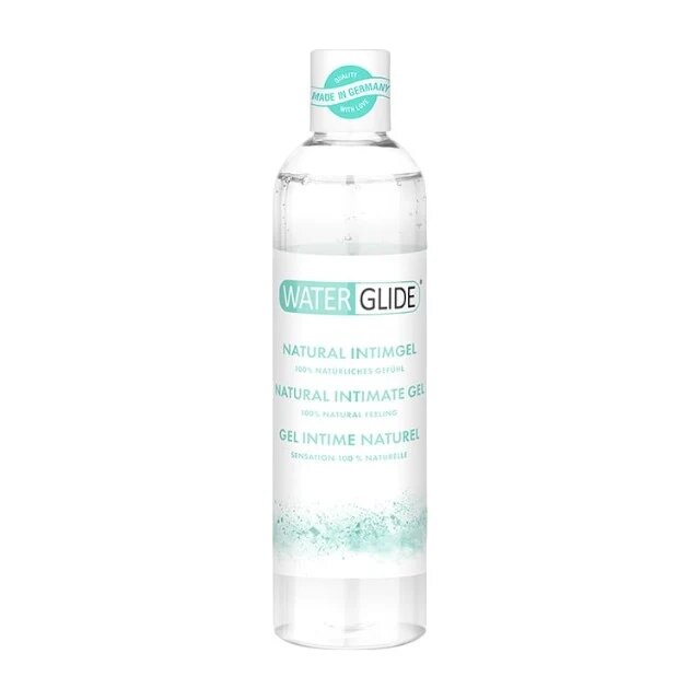 WATERGLIDE Lubrifiant Natural Intimate Gel pe bază de apă formulă 100% naturală efect de lungă durată 300 ml