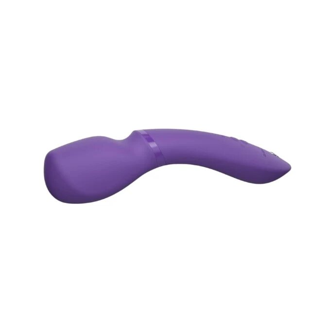 WE-VIBE Aparat de masaj Wand 2 pentru corp și zone intime control prin aplicație funcții multiple de vibrații mov