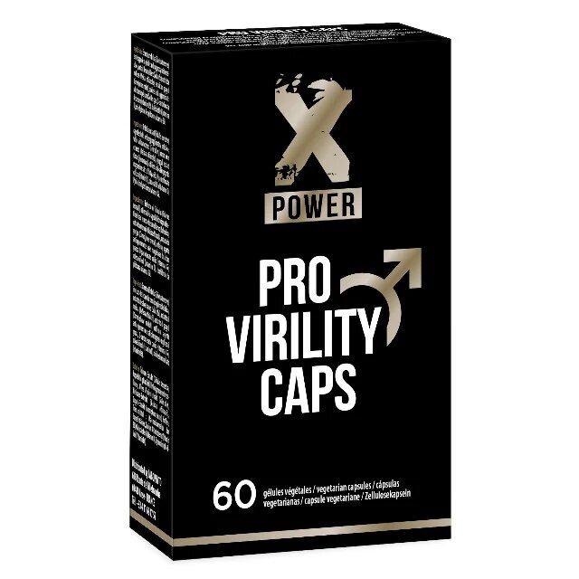 XPOWER Capsule Pro Virility pentru potenta virilitate stimulare erectie si crestere testosteron 60 buc