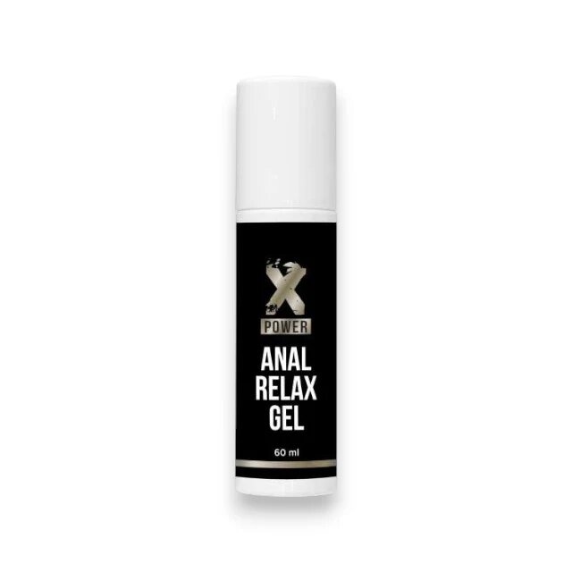 XPOWER Gel lubrifiant premium Anal Relax Gel pentru relaxare anala pe baza de apa 60 ml