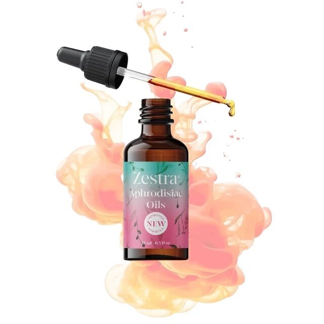 ZESTRA Ulei intim Aphrodisiac Oils pentru stimulare clitoris cu efect dublu de încălzire și furnicături 15 ml