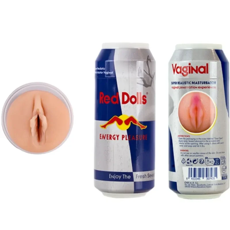 Alive Masturbator masculin tip vagin forma doza de bautura energizanta