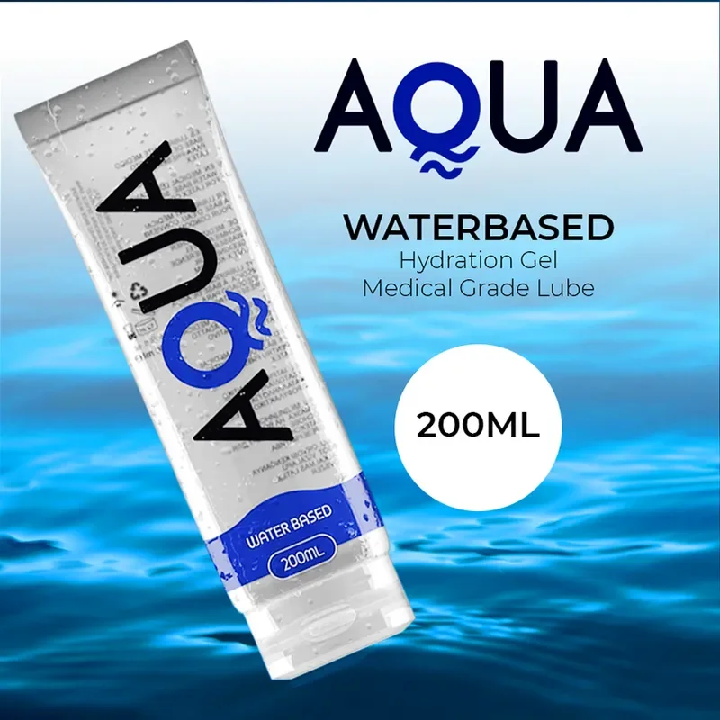 AQUA QUALITY Lubrifiant gel pe baza de apa 200 ml