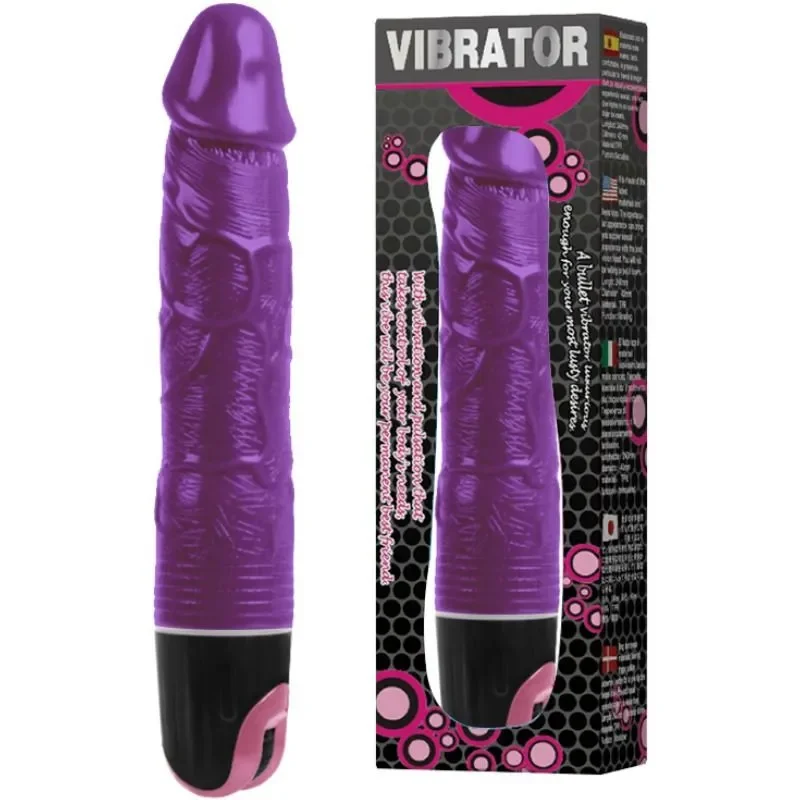 Baile Vibrator DANCE – MULTI-SPEED lila 24 cm cu vibratii la mai multe v
