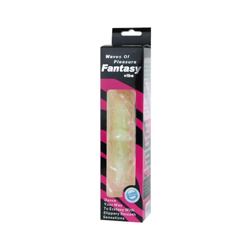 Baile Vibrator Vibe Flesh realist natural cu vibratii 21 cm x 37 cm