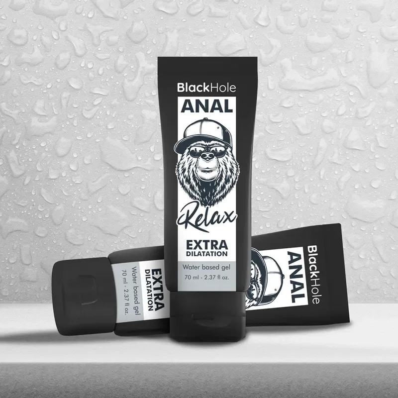 Black Hole GEL PE BAZA DE APA PENTRU DILATAREA ANALA 70 ML