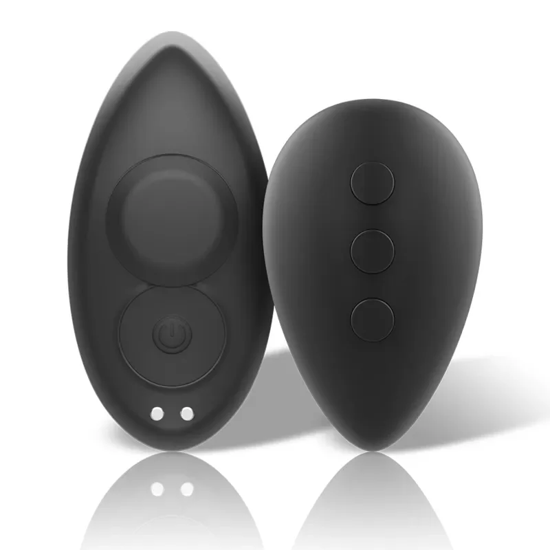 BLACK & SILVER Vibrator – PRESTON pentru chiloti reîncarcabil din si