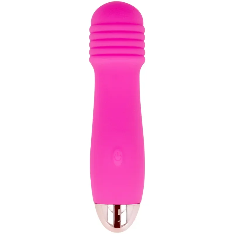 DOLCE VITA Vibrator reîncarcabil roz cu 7 moduri de vibratie.
