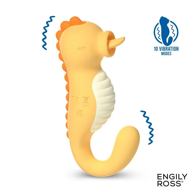 ENGILY ROSS Stimulator cu Vibratii si Limba pentru Stimulare Clitoridiana