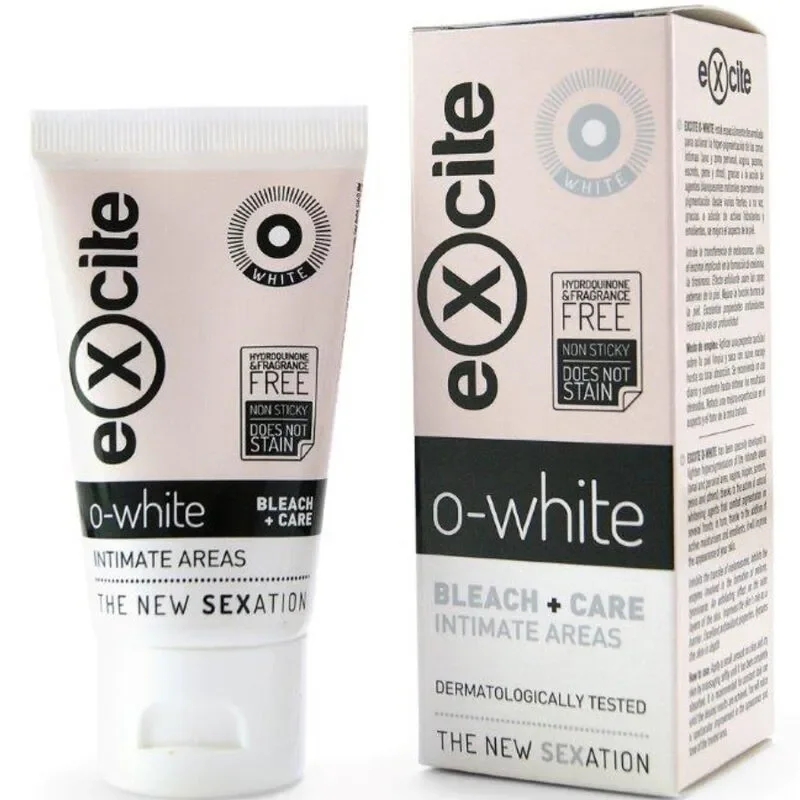 EXCITE O White Bleach + Care pentru zone intime 50 ml