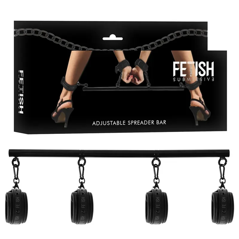 Fetish Submissive BONDAGE – BARA SEPARATOARE REGLABILA 4 BUCATI